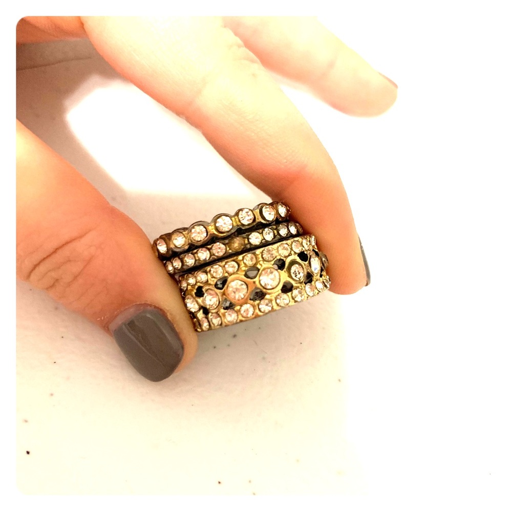 Set of 3 Chico’s rings